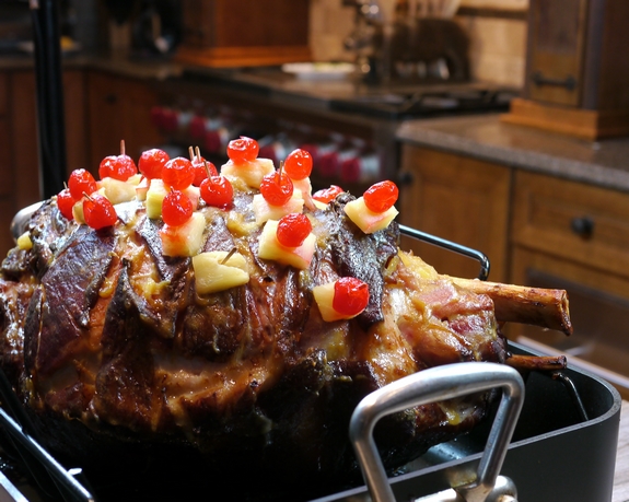 How to Make The Juciest Bone In Whole Ham Cooked