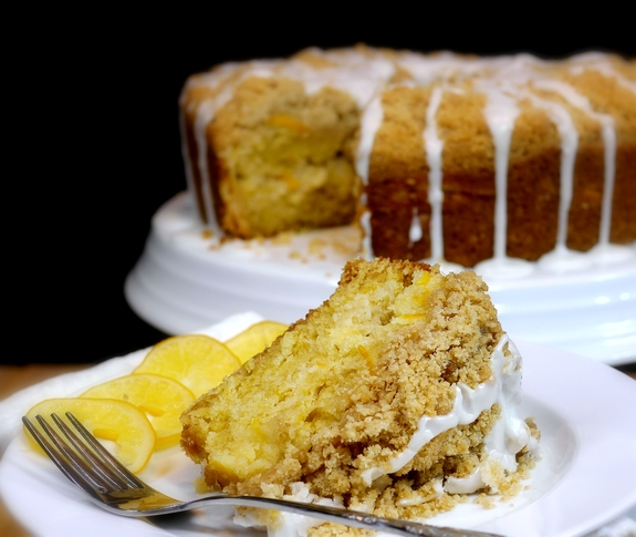 Meyer Lemon Coffee Cake