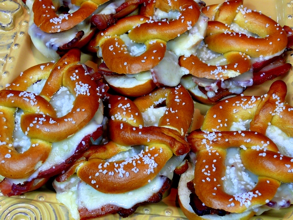 Bacon Pretzel Grilled Cheese 1