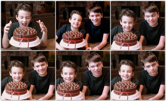 Best Yellow Birthday Cake with Chocolate Icing boys