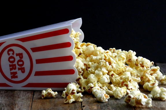 Dill Pickle Popcorn side