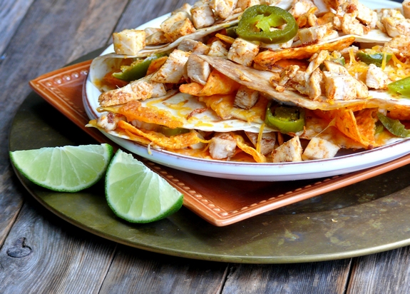 Chicken Dorito Quesadilla to satisfy a craving