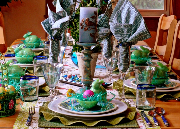 Easter Table Setting for eight