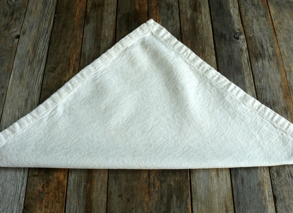 Napkin Folding 3rd Step