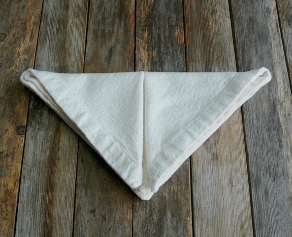 Napkin Folding 7th Step