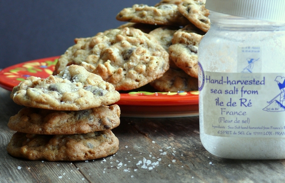 Dark Chocolate Sea Salt Kashi Cereal Cookies sea salt