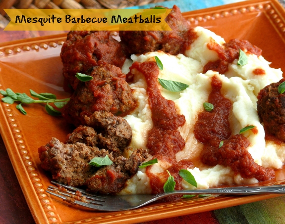 Mesquite Barbecue Meatballs