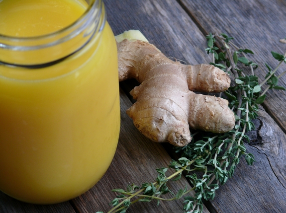 Pork Tenderloin with Creamy Orange Ginger Gravy fresh ingredients