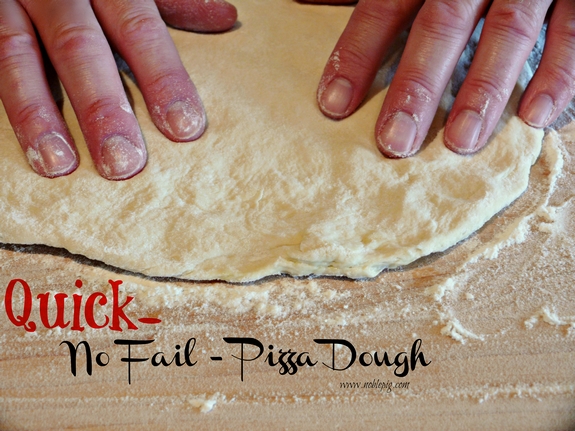 Quick No Fail Pizza Dough