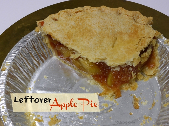 Greek Yogurt Apple Pie Milkshake leftover pie