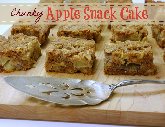 Chunky Apple Snack Cake