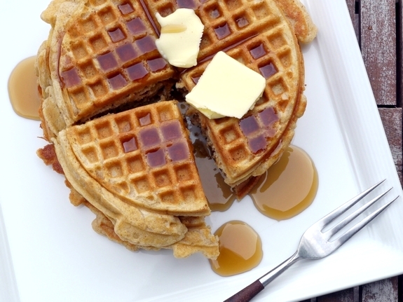 Brown Butter Pumpkin Spice Belgium Waffles 2