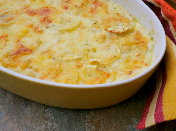 Smokey Turnip and Parsnip Gratin cheesy and delicious A perfect holiday side dish 
