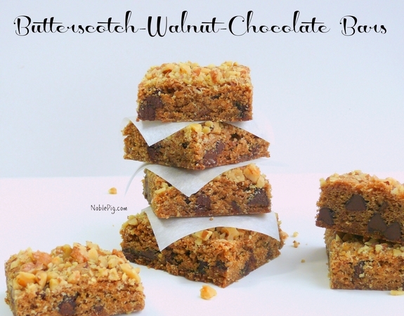 Butterscotch Walnut Chocolate Bars 3