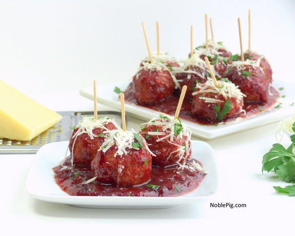 Kicked Up Cocktail Meatballs a twist on the classic