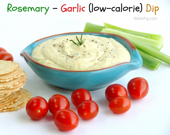Noble Pigs Rosemary Garlic Low Calorie Dip