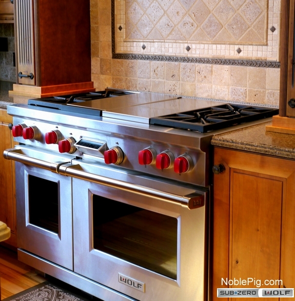 2 Noble Pig Sub Zero Wolf Grilling Range Oven