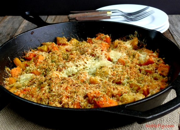 Noble Pig Butternut Squash and Sweet Potato Gratin