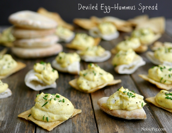 Noble Pig Deviled Egg Hummus Spread