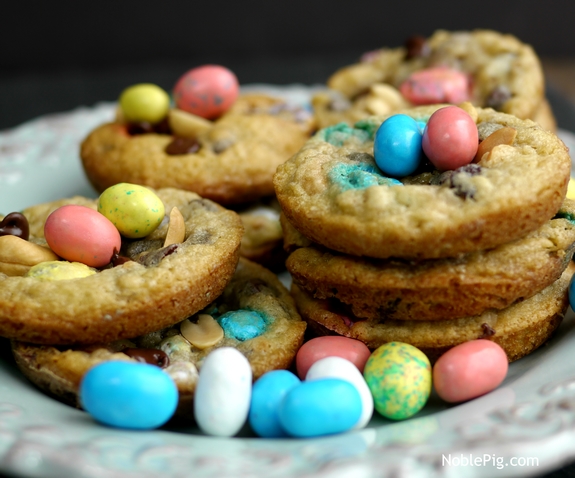 Noble Pig Easter Trail Mix Cookies cookies