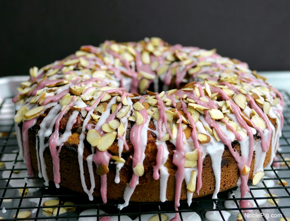 Marionberry Swirl Coffee Cake with Cinnamon Whipped Cream from Noble Pig OR