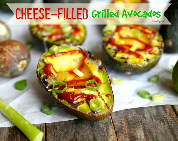 Cheese Filled Grilled Avocados from Noble Pig 1