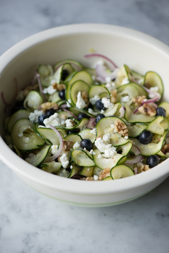 Zucchini Ribbon Salad