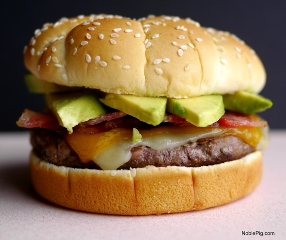 Bacon Avocado Cheeseburger 10