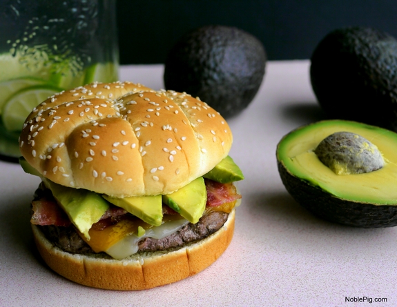 Bacon Avocado Cheeseburger 9