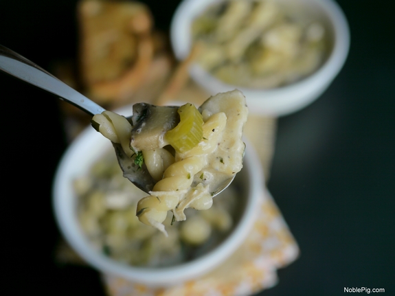Creamy Chicken Noodle Soup Noble Pig
