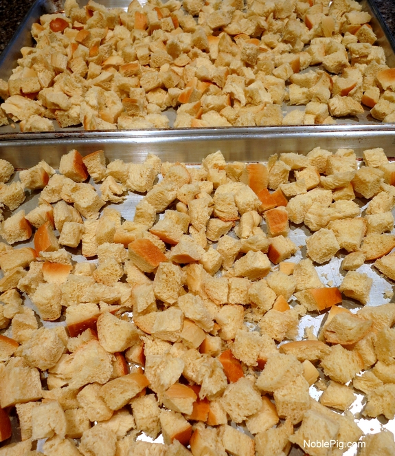 Challah Bread and Kielbasa Stuffing from Noble Pig 
