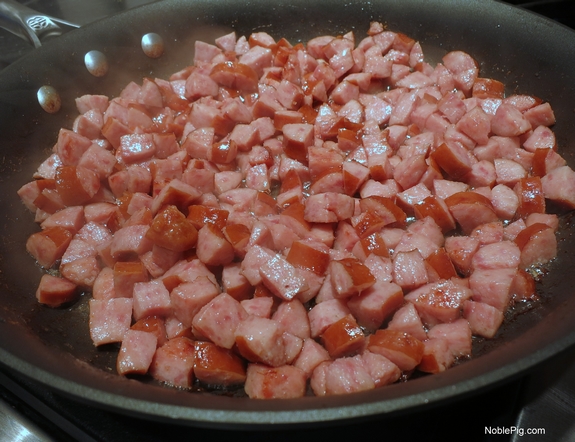 Challah Bread and Kielbasa Stuffing from Noble Pig 