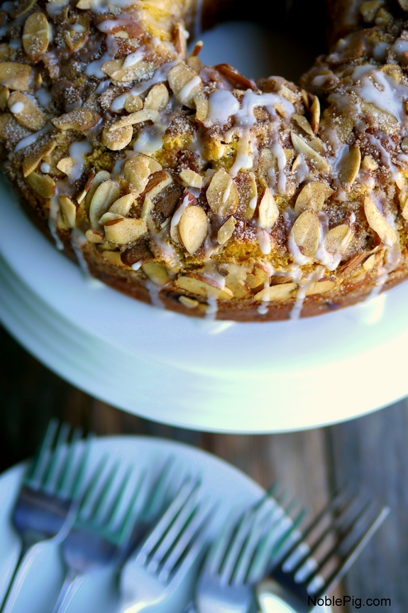 Pumpkin Chocolate Chip Coffee Cake from Noble Pig 1