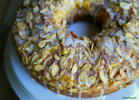 Pumpkin Chocolate Chip Coffee Cake from Noble Pig 3