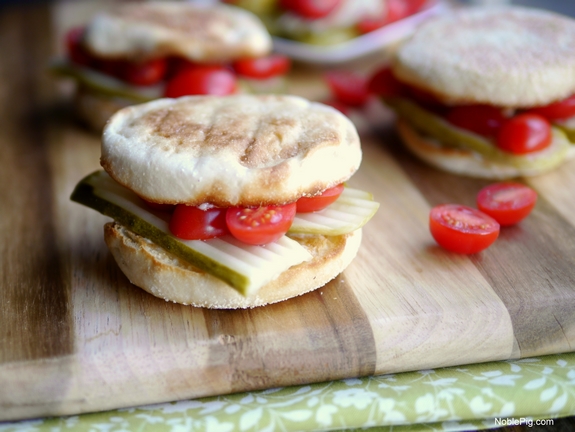The Best Dill Pickle Sandwich 