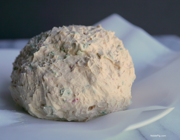 Asian Cheese Ball Noble Pig Gourmet Garden 1