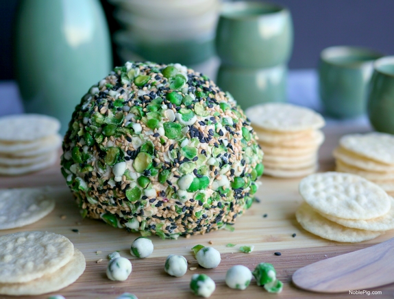Asian Cheese Ball Noble Pig Gourmet Garden 4