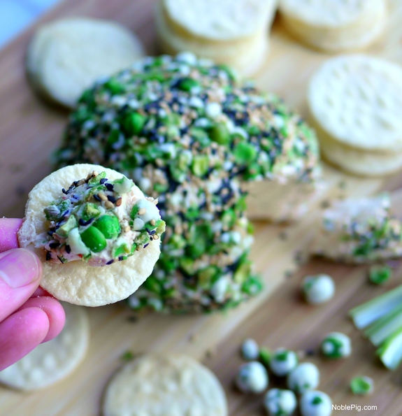 Asian Cheese Ball Noble Pig Gourmet Garden 5