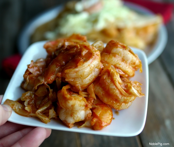 Fiery Shrimp Quesadillas Noble Pig