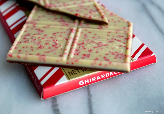 Peppermint Bark Hot Chocolate with Frozen Peppermint Whipped Cream Noble Pig chocolate