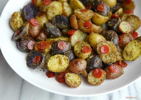 Pizza Potatoes Noble Pig