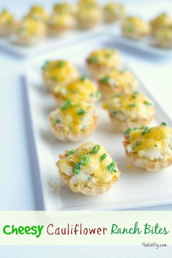 Cheesy Cauliflower Ranch Bites from Noble Pig Oregon