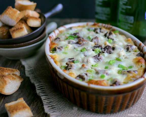 Philly Cheesesteak Dip from Noble Pig Oregon