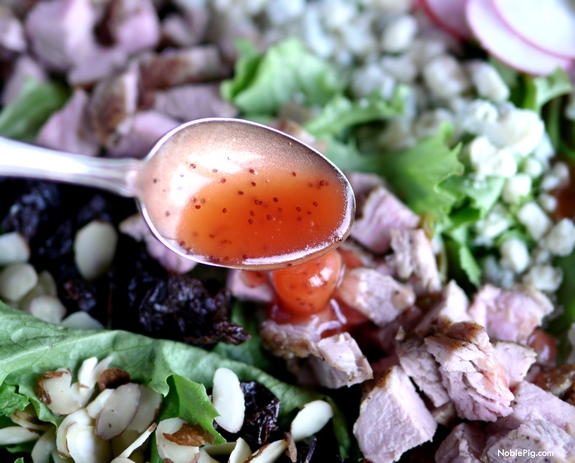 Pork Crunch Salad with Strawberry Poppyseed Dressing 2