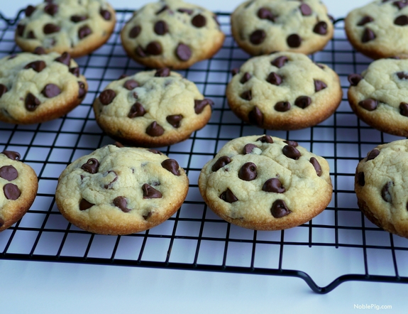 Kit Kat Stuffed Soft Baked Chocolate Chip Cookies Noble Pig