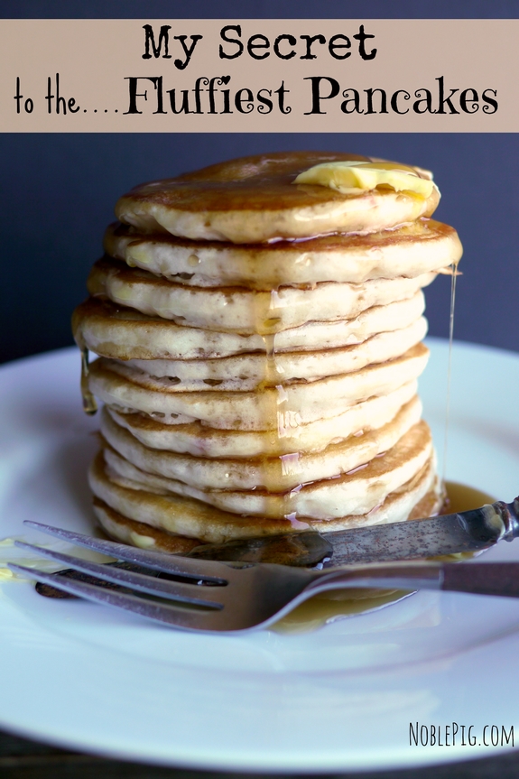 My Secret to the Fluffiest Pancakes Noble Pig 5