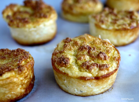 Mini Cauliflower Boursin Souffles 3