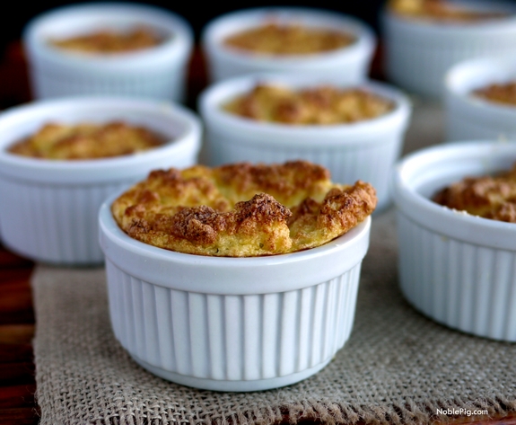Mini Cauliflower Boursin Souffles