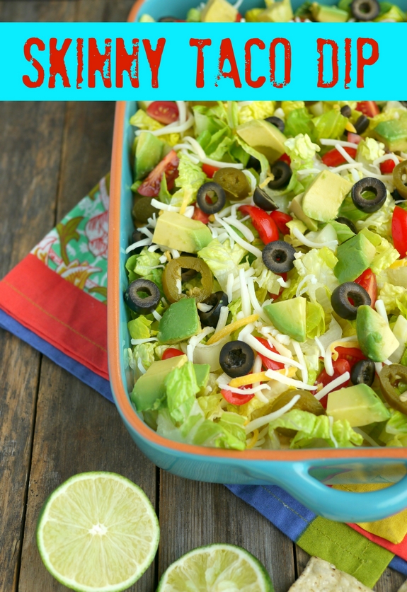 Skinny Taco Dip