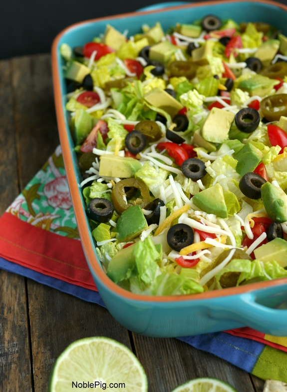 Skinny Taco Dip